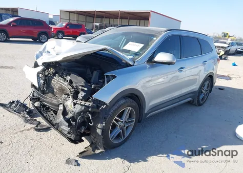 2017 Hyundai Santa Fe Limited Ultimate z USA, uszkodzony, nr VIN KM8SR4HF5HU185192